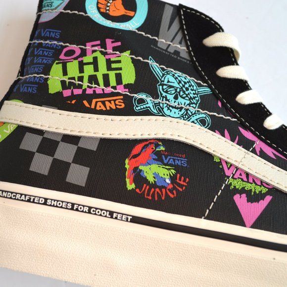 vans sk8 hi Decon 138 V66 black sneaker shoes 13 - Picture 4 of 11